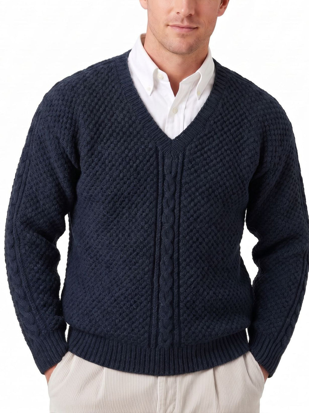 Men's V-Neck Sweater