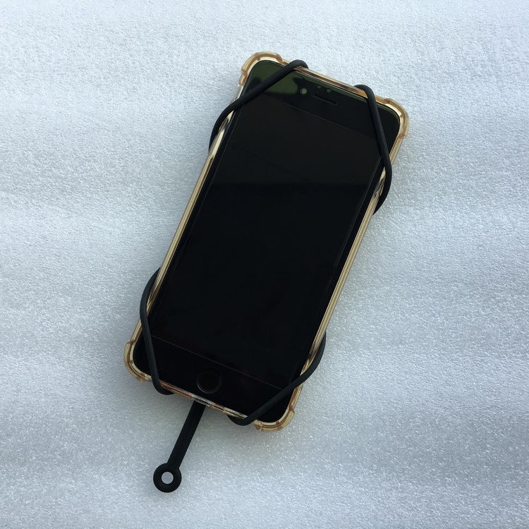 Couverture universelle de téléphone mobile applicable avec boîtier en silicone Lanyard