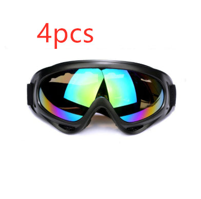 Les lunettes de sport de moto contre le vent et les ventilateurs de sable