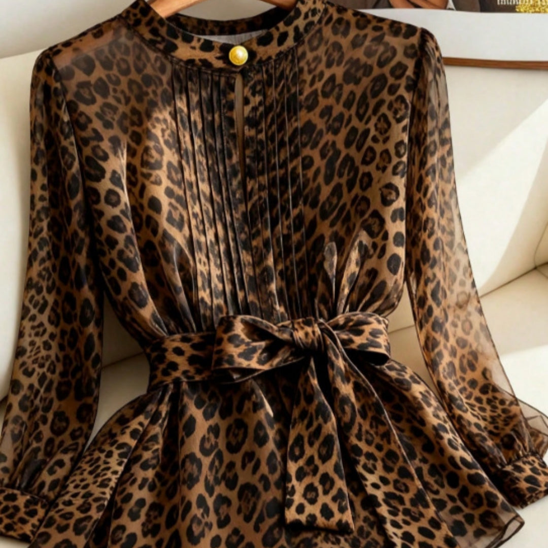 Blouse d'alourdissement pour femmes à la mode européenne et américaine