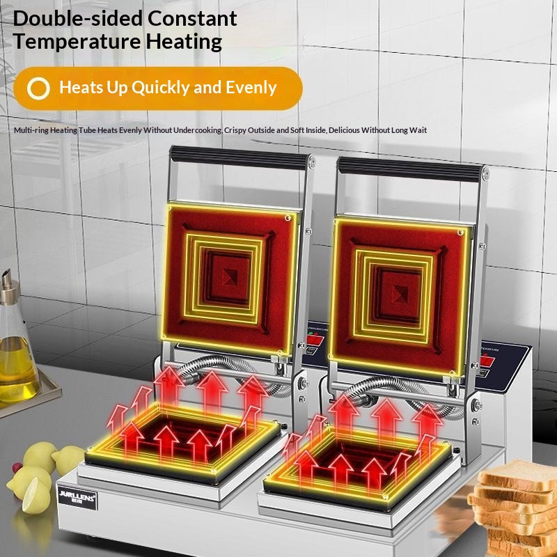 Commercial sandwich press