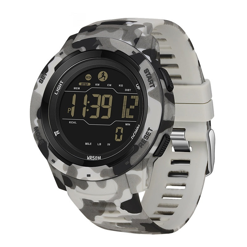 Sanda Calories Imperméable Multifonctionnel Shockproof Smart Homme et Femmes Montre
