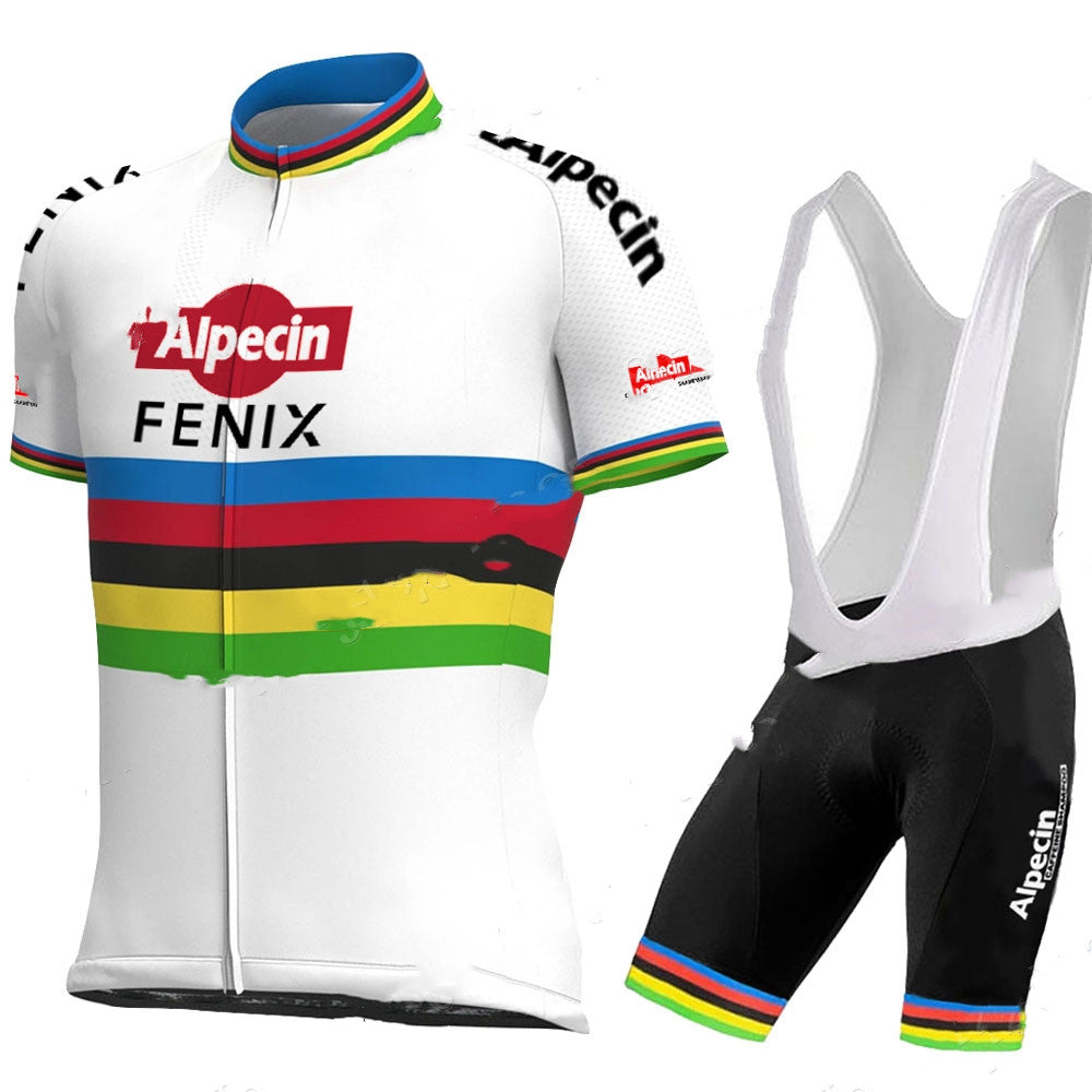 Bib à manches courtes Cycling Jersey Suit