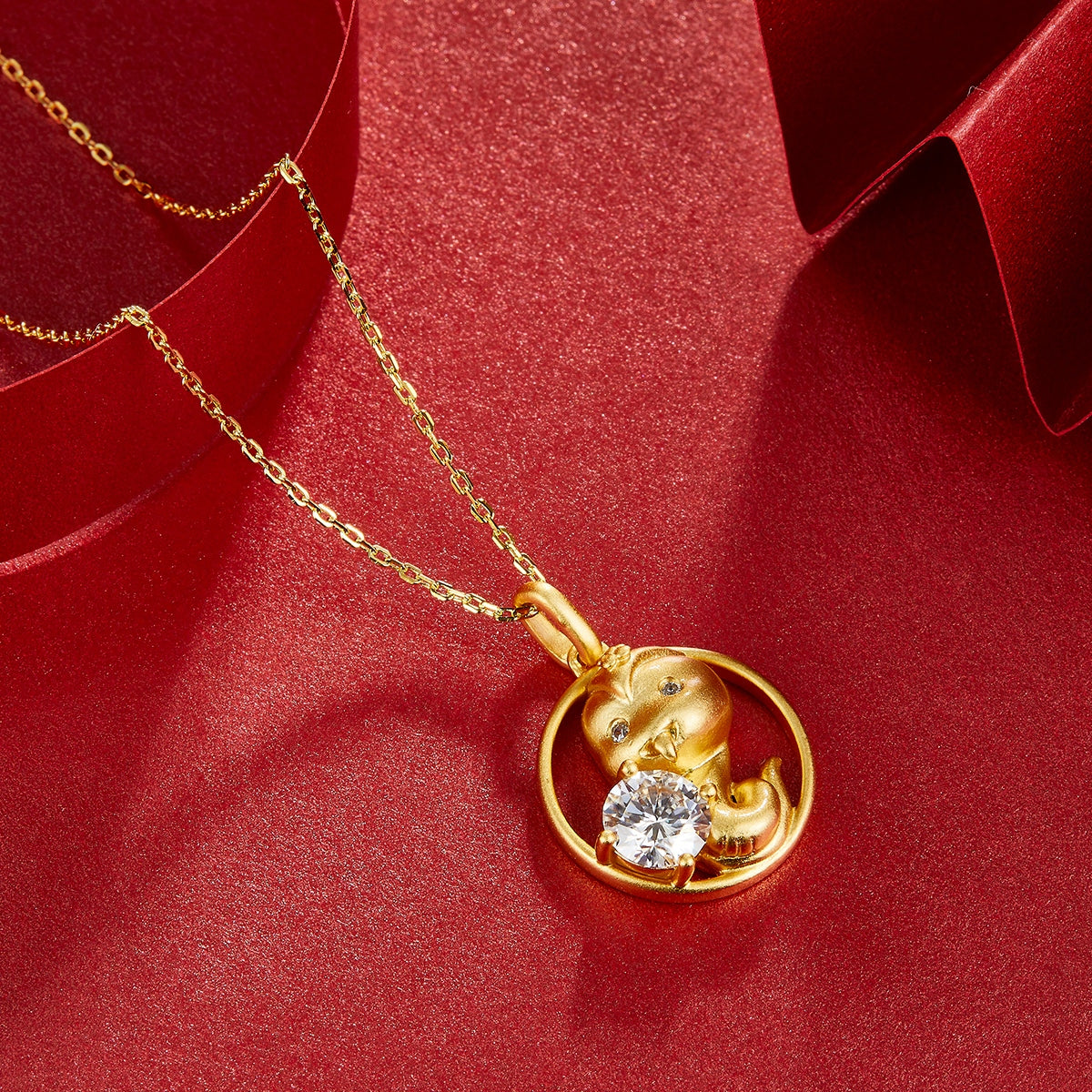 S925 Argent Sterling plaqué or 1ct D Couleur VVS1 Moissanite Collier de serpent 5.4g Chinois Z