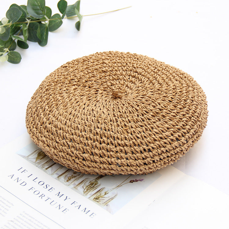 Chapeau Cloche d'été vintage pour femmes