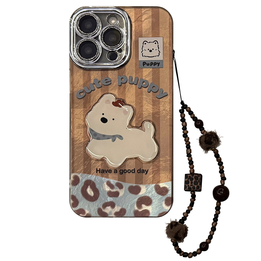 West Highland Phone Case 13 Leopard Print Lanyard 14 Retro Glitter Powder