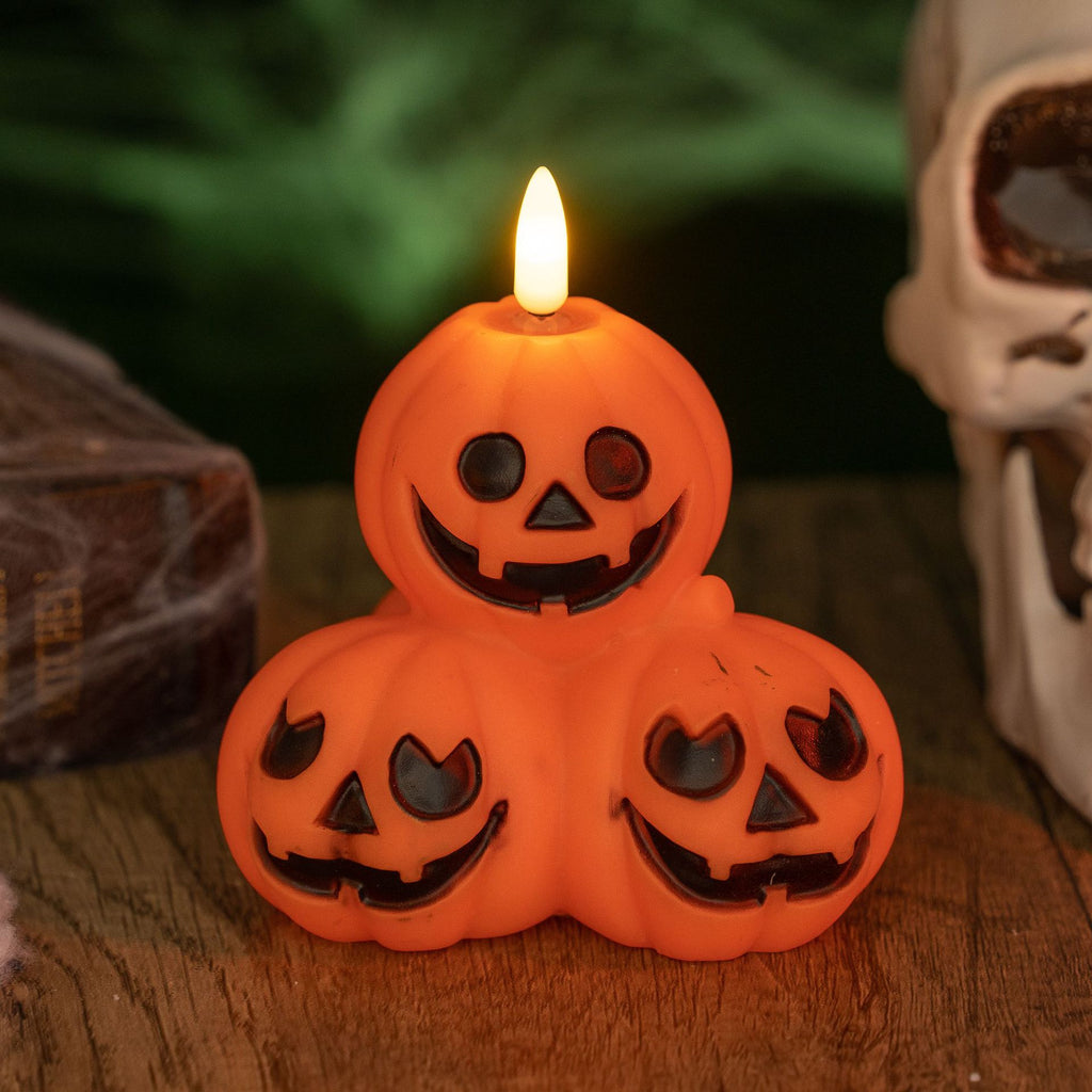 Vinyl Lumineux Lanterne de citrouille Décorations d'Halloween