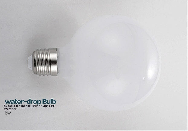 Milky White Glass LED Bulb Warm White Light Source