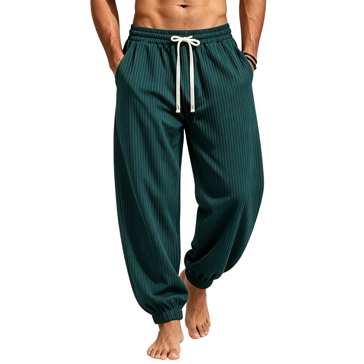 Pantalon casual avec cordons de serrage