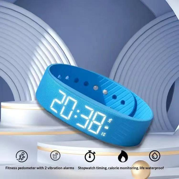 Bracelet d'alarme Smartwatch élégant et polyvalent pour les étudiants