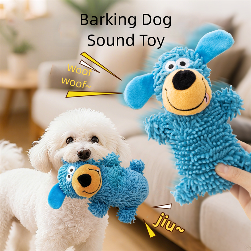 Jouets Squeaky pour chiens Jouets Squeaky en peluche pour petits chiens