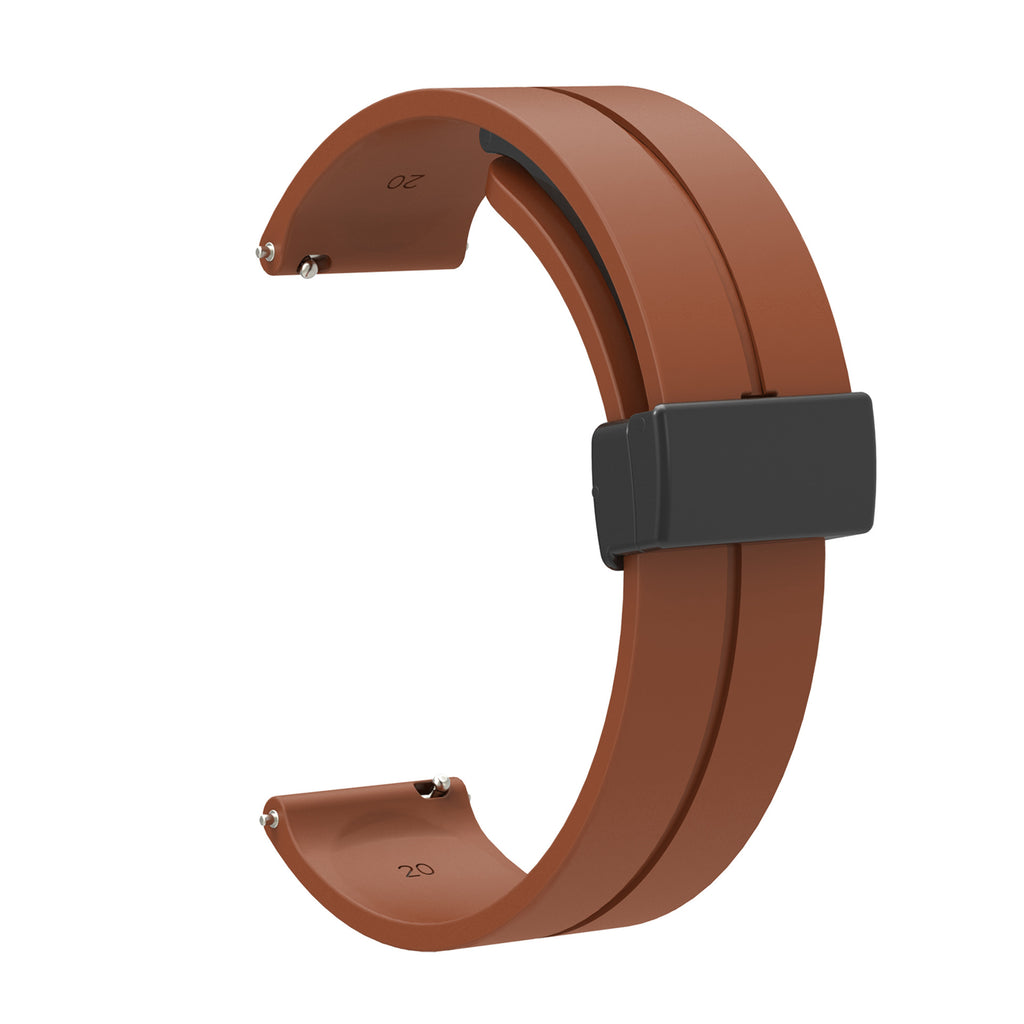 Bracelet magnétique pliant en silicone