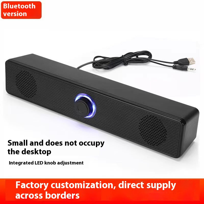 Notebook Bureau Long Bluetooth Haut-parleur de basse supplémentaire