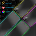 Couvercle hydrofuge Interface TYPC Électrique Lumineuse En fait Gaming Mouse Mat
