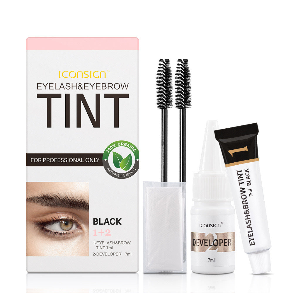 Kit de teinture semi-permanente des sourcils