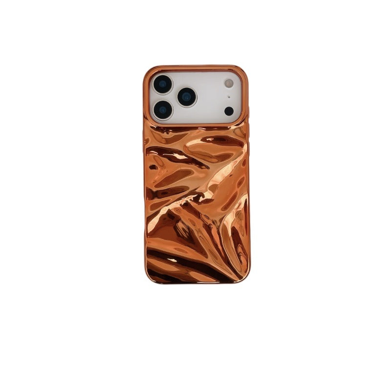 Soft Shell haute qualité électroplacant orange eau Ripple approprié