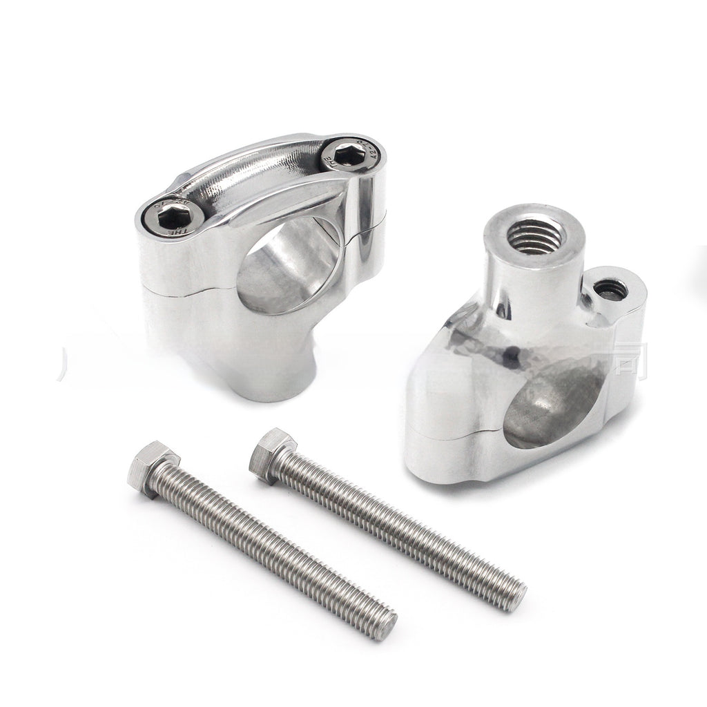 Modification moto Diamètre universel 1 poignée argent