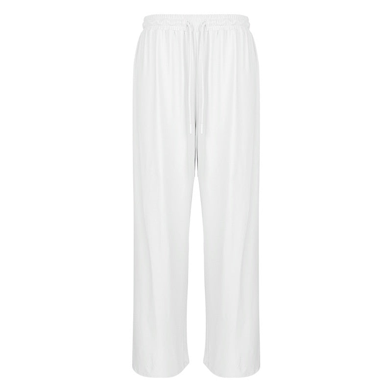 Pantalon sport casual drawstring pour femmes