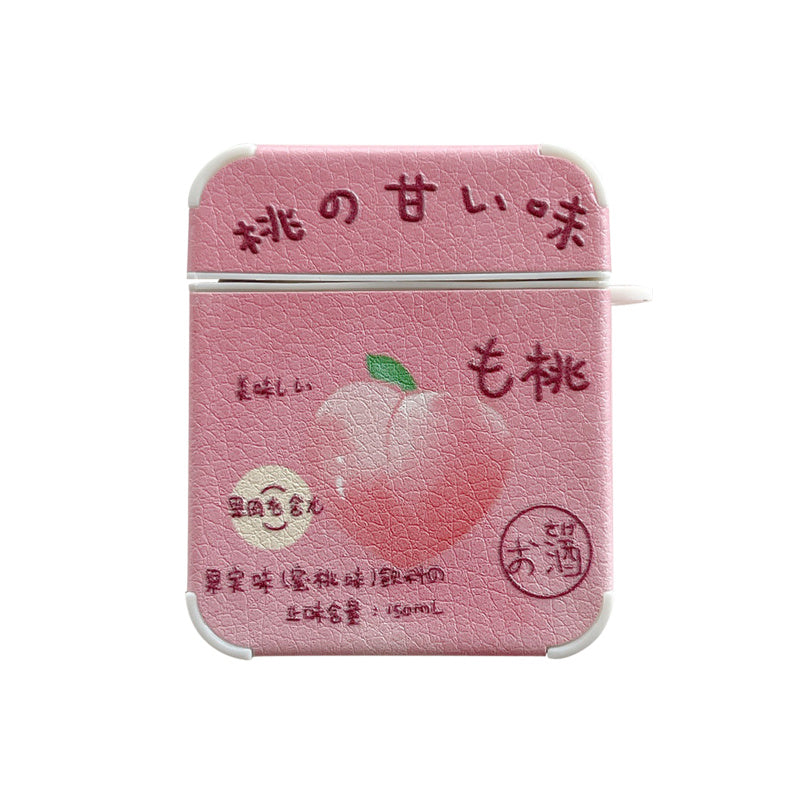 Peach Earphone Case 1 2 Génération Pro sans fil Bluetooth Protection Case