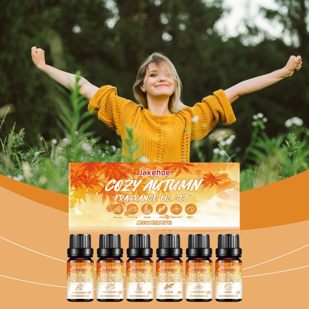 JAKEHOE Autumn Home Fragrance Essential Oil Set