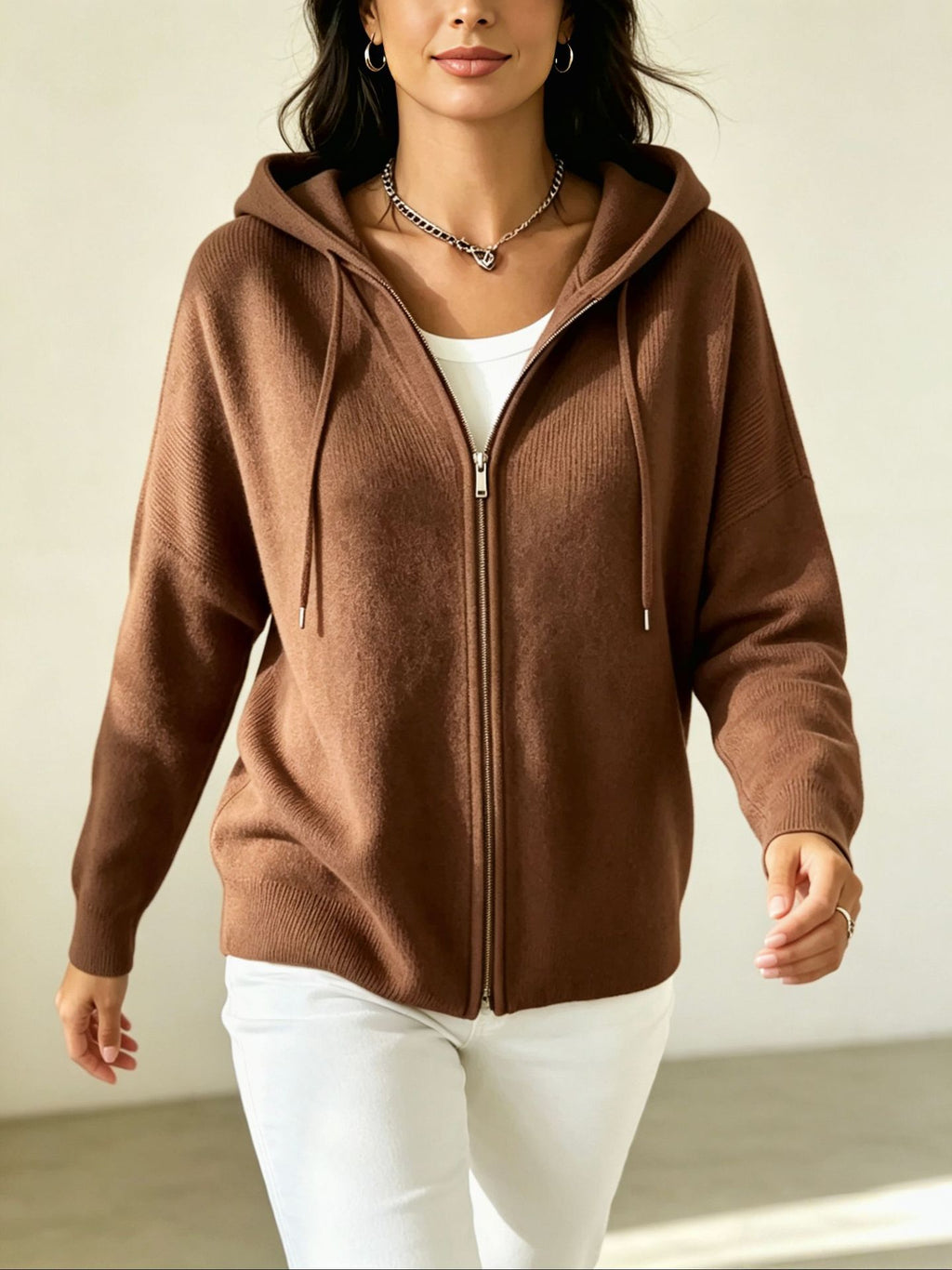 Veste à capuche à capuchon pour femmes