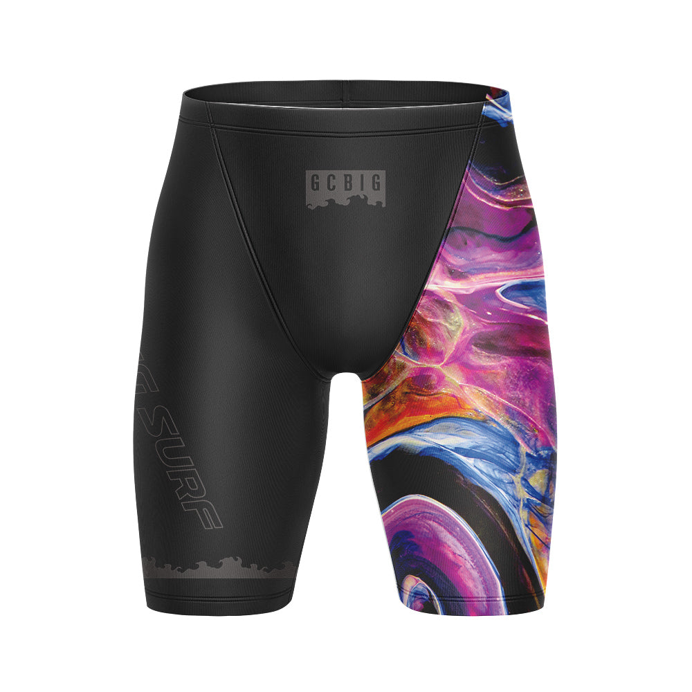 Slip de boxeur de natation pour hommes Short de plage à fermeture rapide