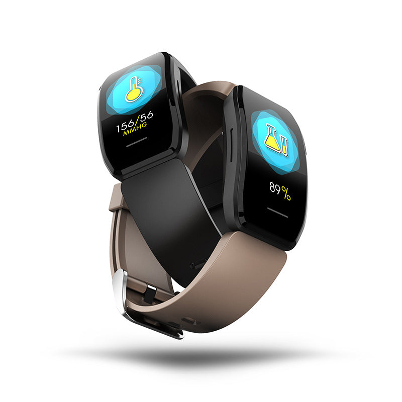 C114 Écran 1.14 Inch Surveillance de la fréquence cardiaque Bluetooth Smart Watch