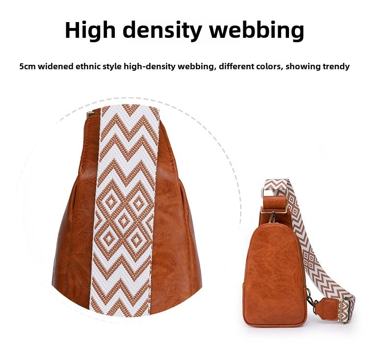 Only self-shot---Women's Chest Bag Sling Bag