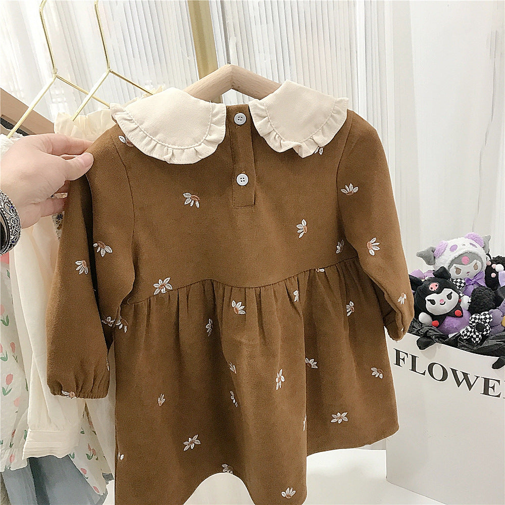 Robe de Dentelle Fashionable pour Filles