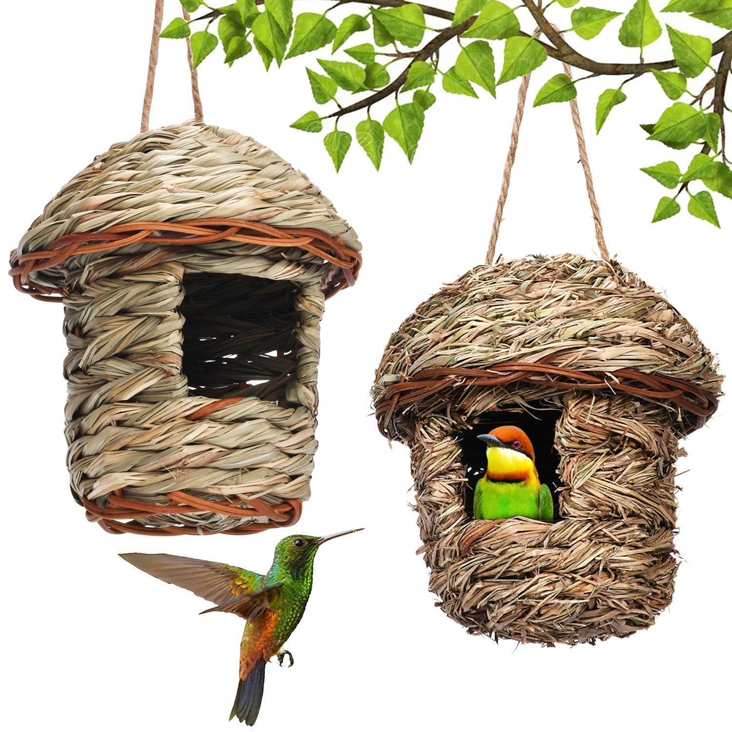 Paille Bird Nest Finition artisanale créative
