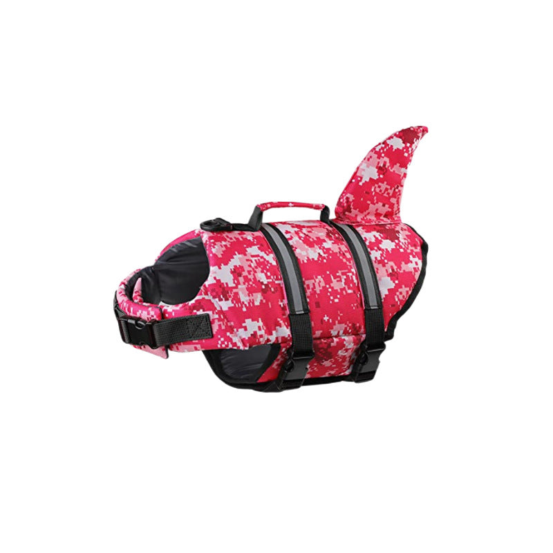 Shark Pet Life Vest Dog Baignade Vêtements