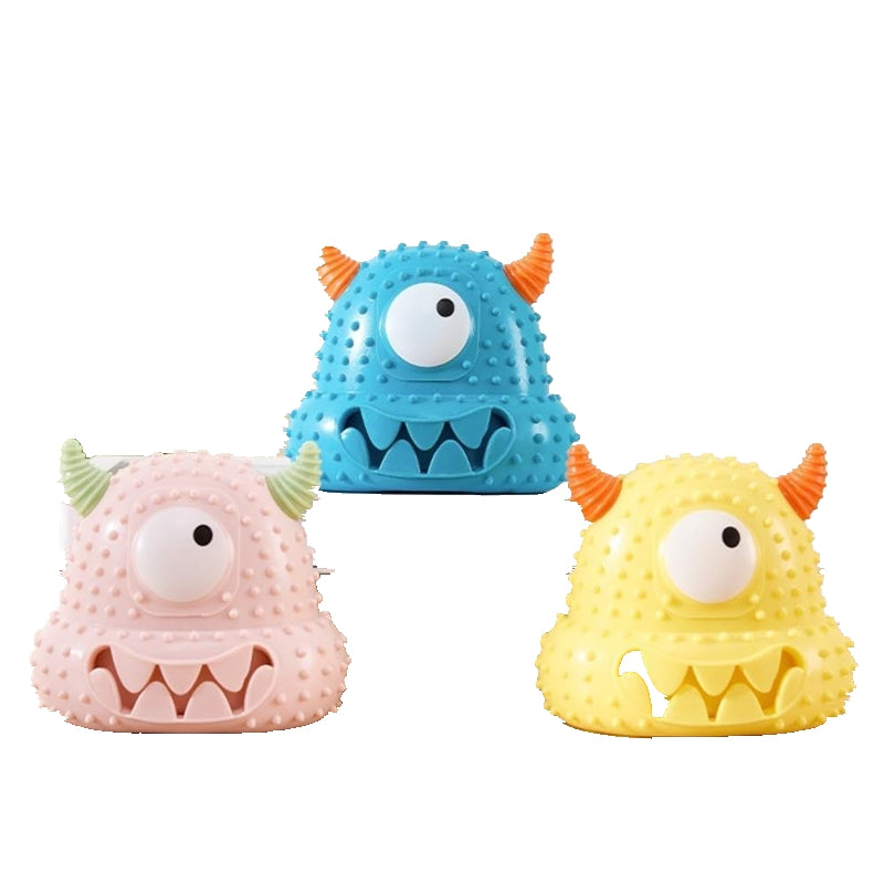 Interactive Dog Toy Play Toy Little Series Monster Vocal Dog Toys are Bite-Resistant