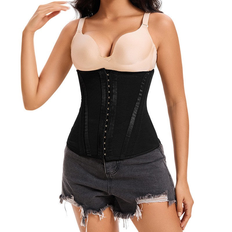 Femmes Waist Trainer Corset Zipper corps Shaper Tummy Control Underbust Cincher