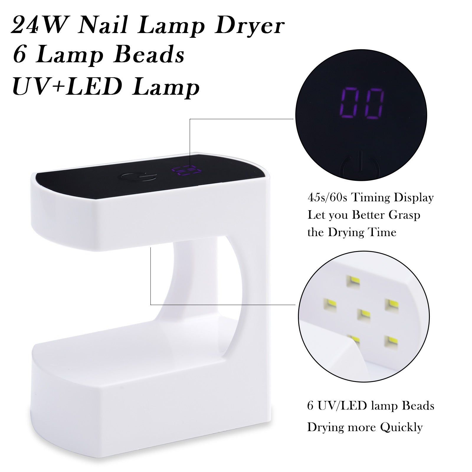 Mini lampe USB Petite lampe Q8 pointe d'ongle