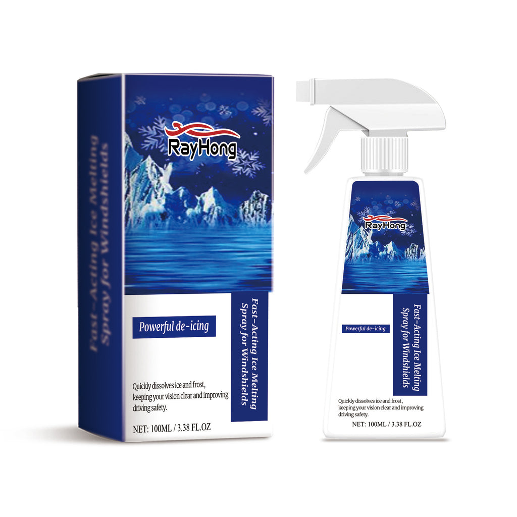 Rayhong Pare-brise De-Icing Spray pour pare-brise de voiture