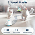 Jouet de chat avec 3 tufts de remplacement de plumes