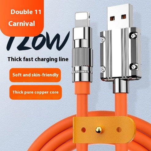 Zinc Alloy Mobile Phone Data Cable
