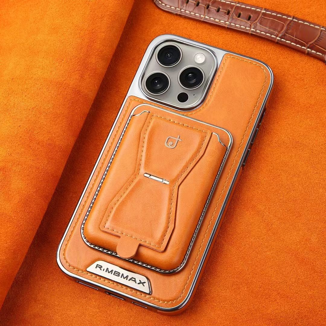 Coque téléphonique Magnetic Business Support pour hommes résistant à la chute