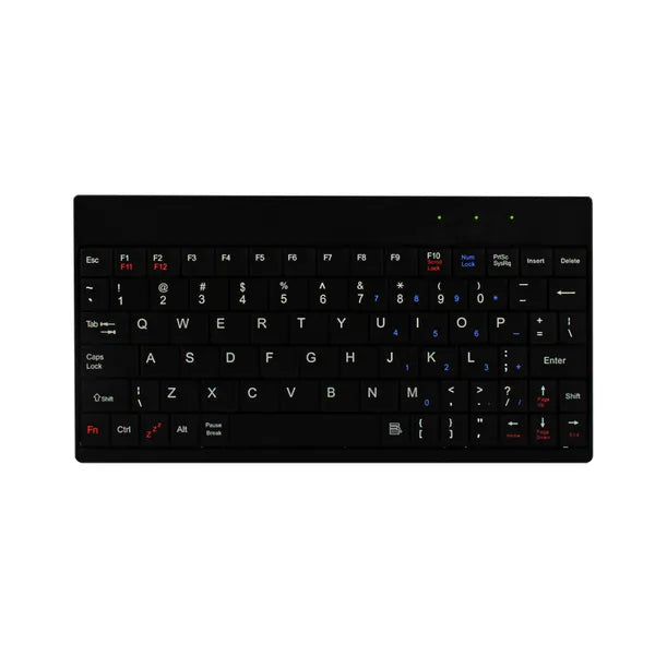 80 clés Clavier filaire Mini connecteur USB Clavier Portable Clavier Durable avec Carry Ba