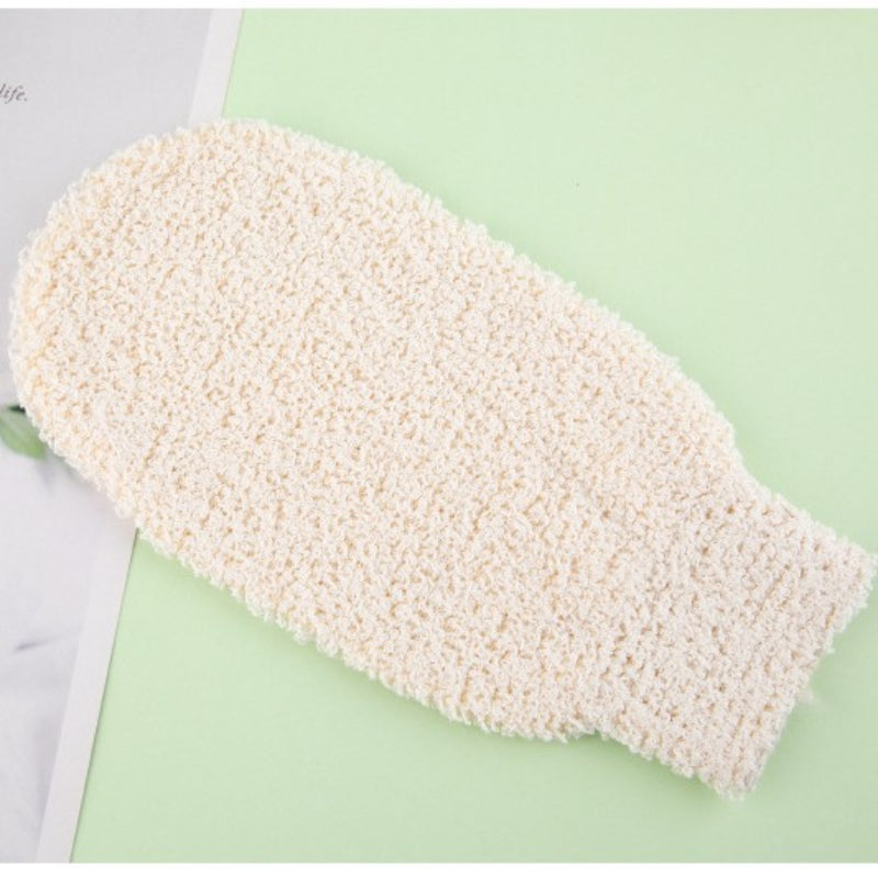 Bamboo Fibre Laver Mitt Soap Pouch Lathering Netsoft Exfoliant et efficace pour la peau