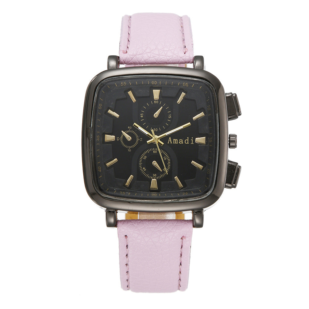 Montre Quartz rétro minimaliste à la mode