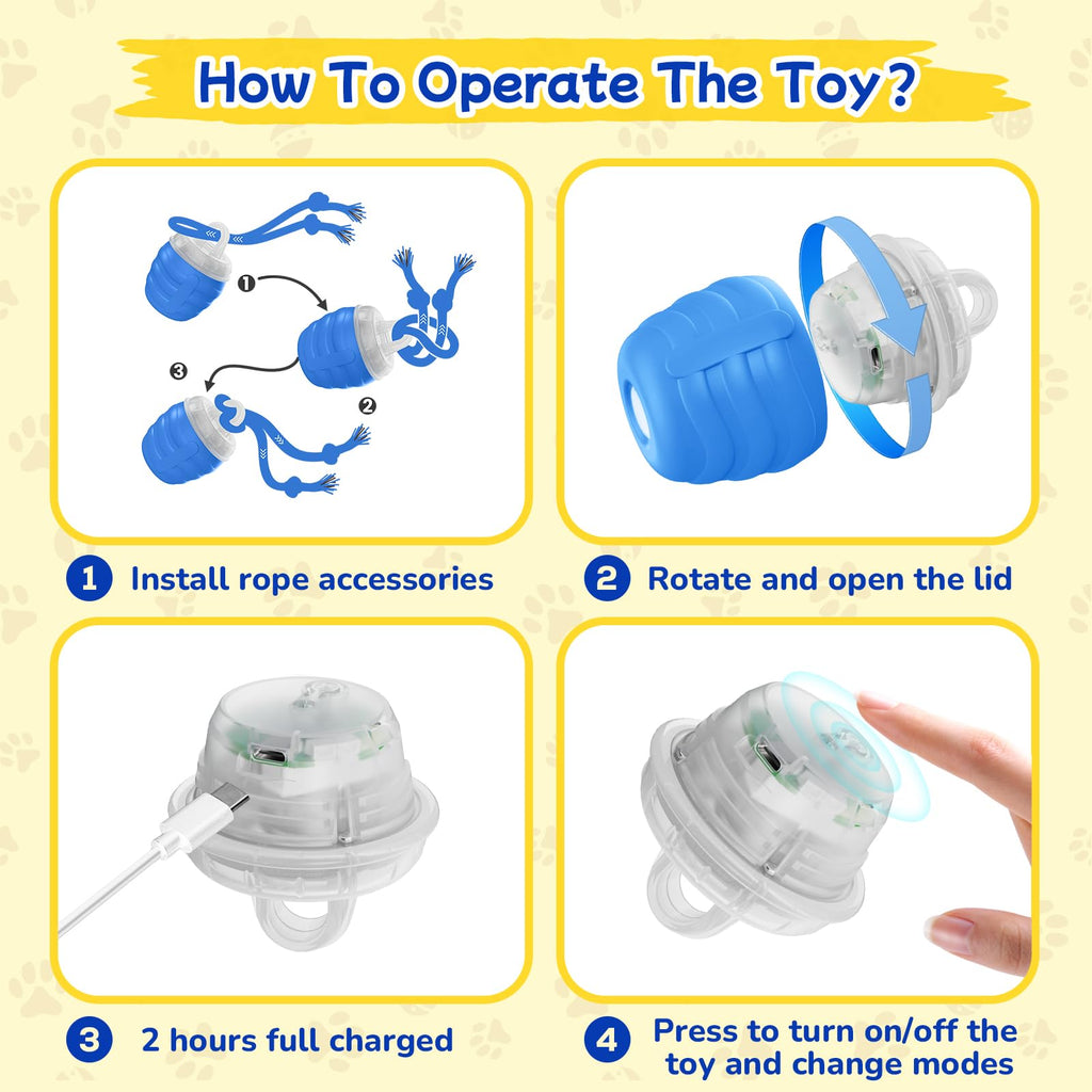 Jouets interactifs pour chiens