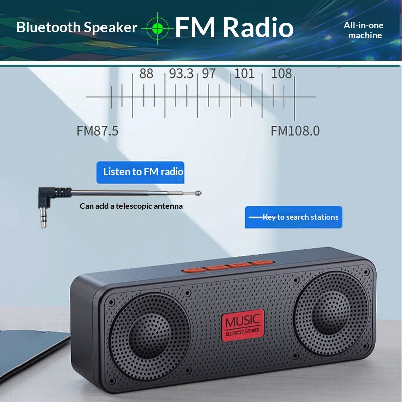 Haut-parleur Bluetooth sans fil portable S18