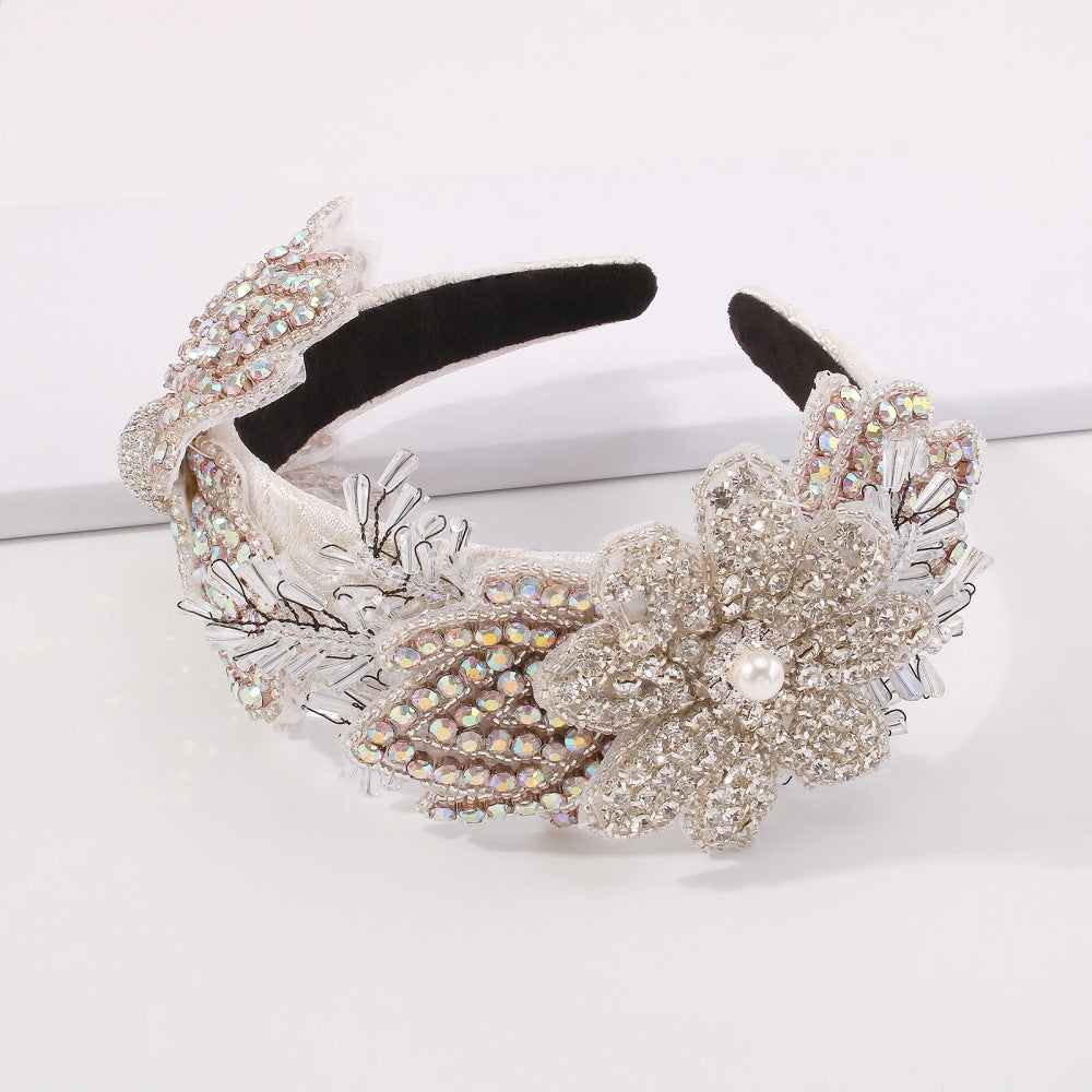 Accessoires Cheveux Tempérament Exagéré Vintage cristal