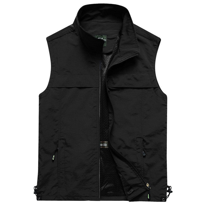 Printemps Automne Loisirs de plein air pour les hommes Pêche et photographie Veste