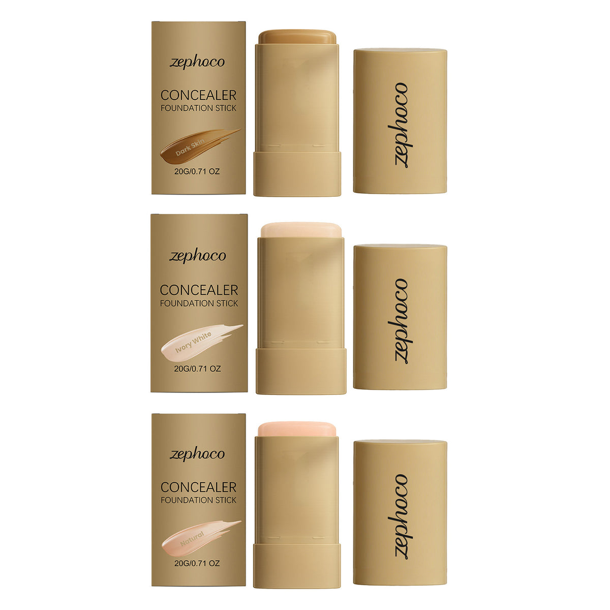 Natural Makeup Portable Foundation Stick