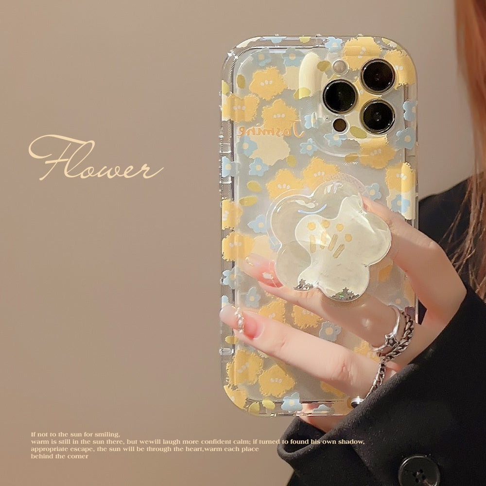 Floral Shell adapté pour porte-case téléphonique