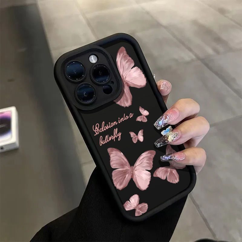 Avancé papillon pour 15ProMax Phone Case 14 tout compris 1312 résistant à la chute Xsxr Soft