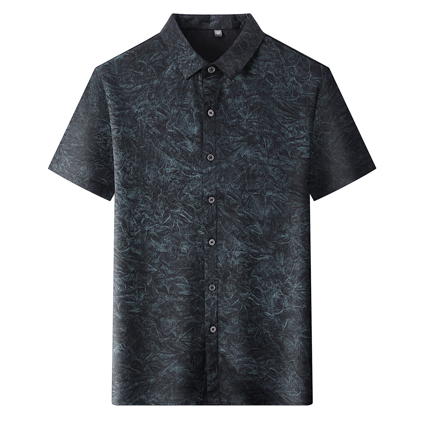Haut de chemise imprimé manches courtes pour hommes