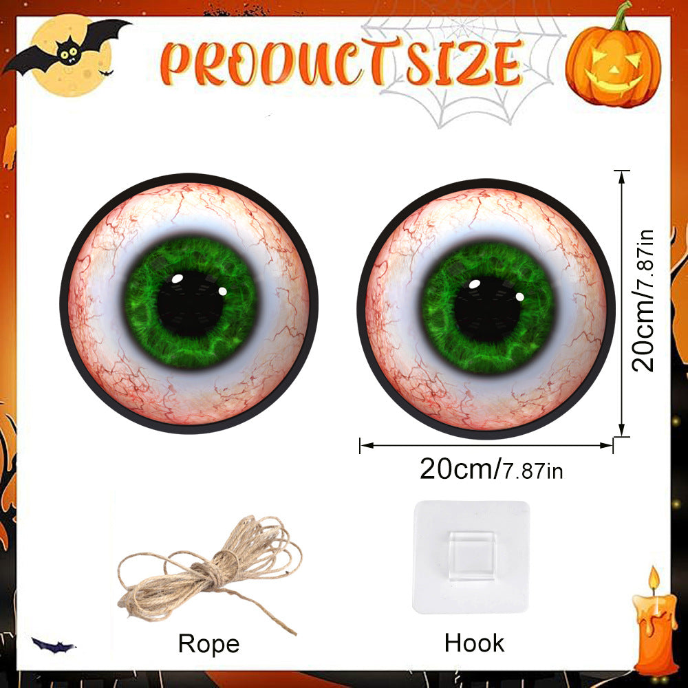 Étiquette d'oeil Glowing LED d'Halloween